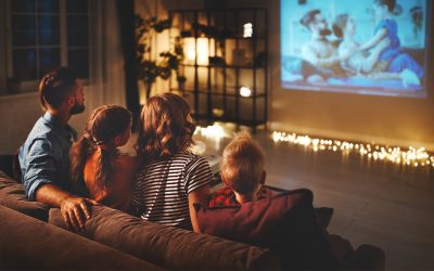 Guardare film e serie tv insieme ai bambini