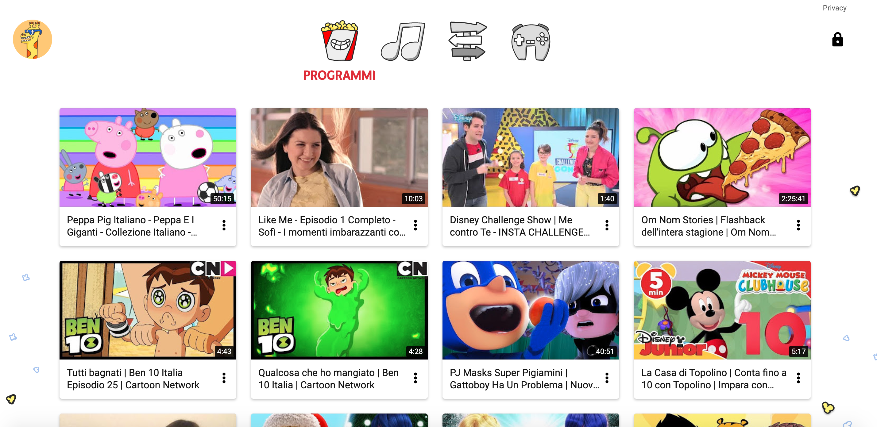 YouTube Kids, app realizzata appositamente per bambini 